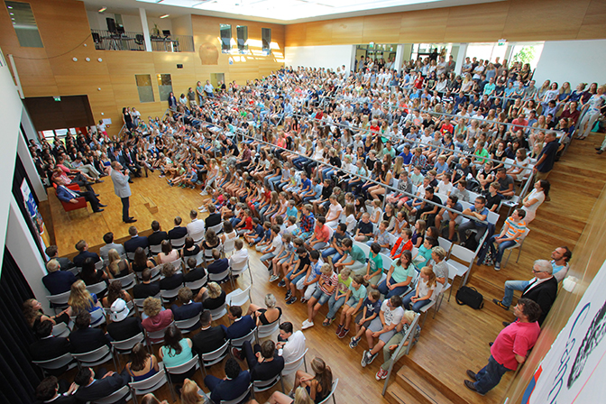 Opening van het schooljaar augustus 2016